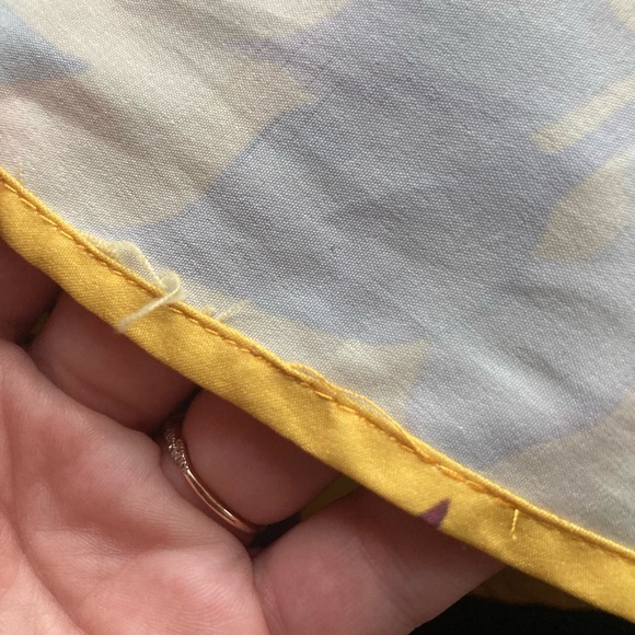 Modcloth 2X Ikebana for All A-Line Yellow Floral Skirt - Picture 5 of 6